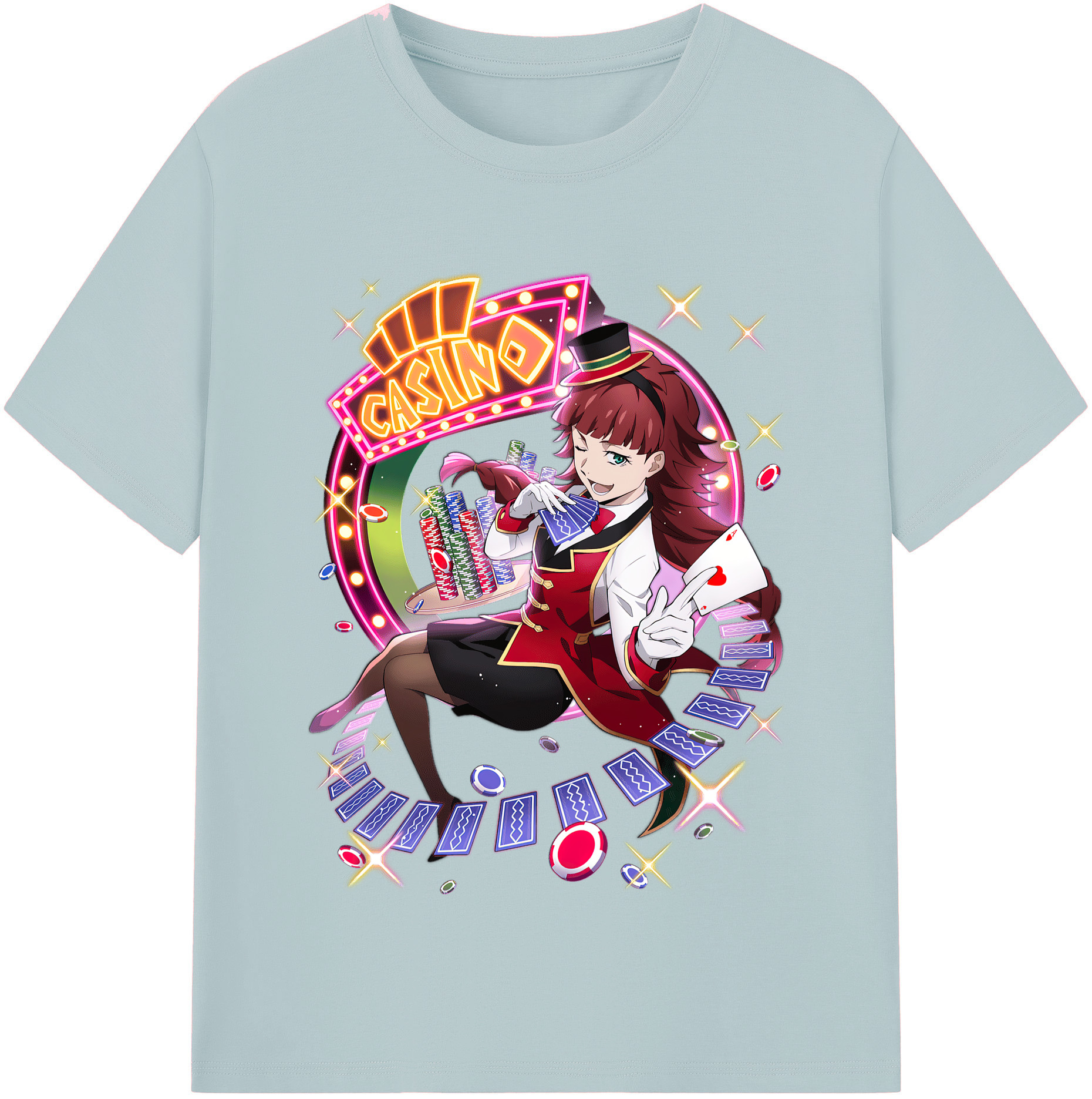 （画像用） 文豪ストレイドッグス Bungo Stray Dogs 綿100％半袖Tシャツ（フロントプリント）
